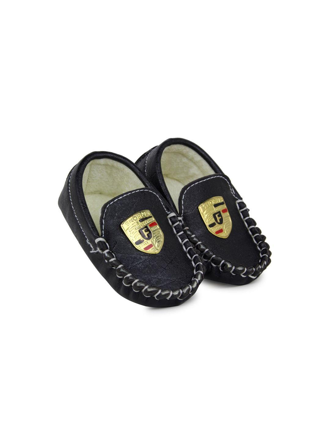 baesd infant boys self designed loafer booties
