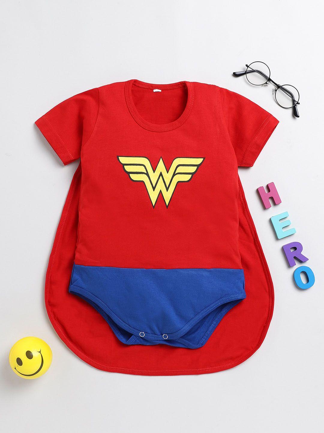 baesd infant girls wonder woman cotton rompers