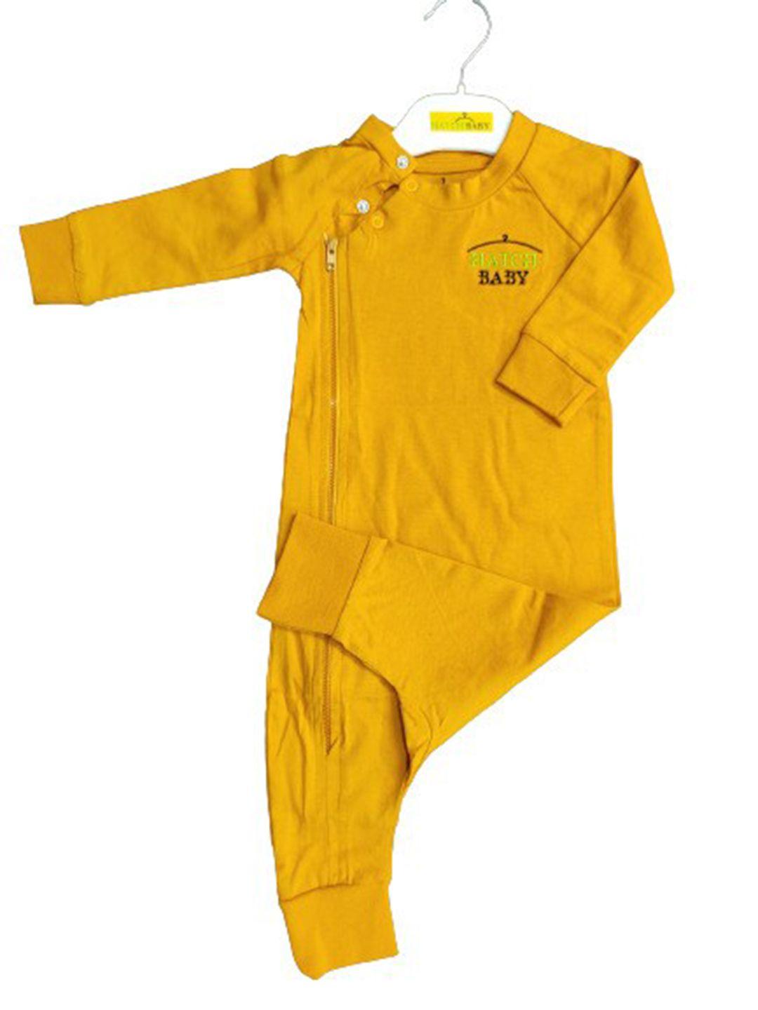 baesd infants envelope neck long sleeves cotton rompers