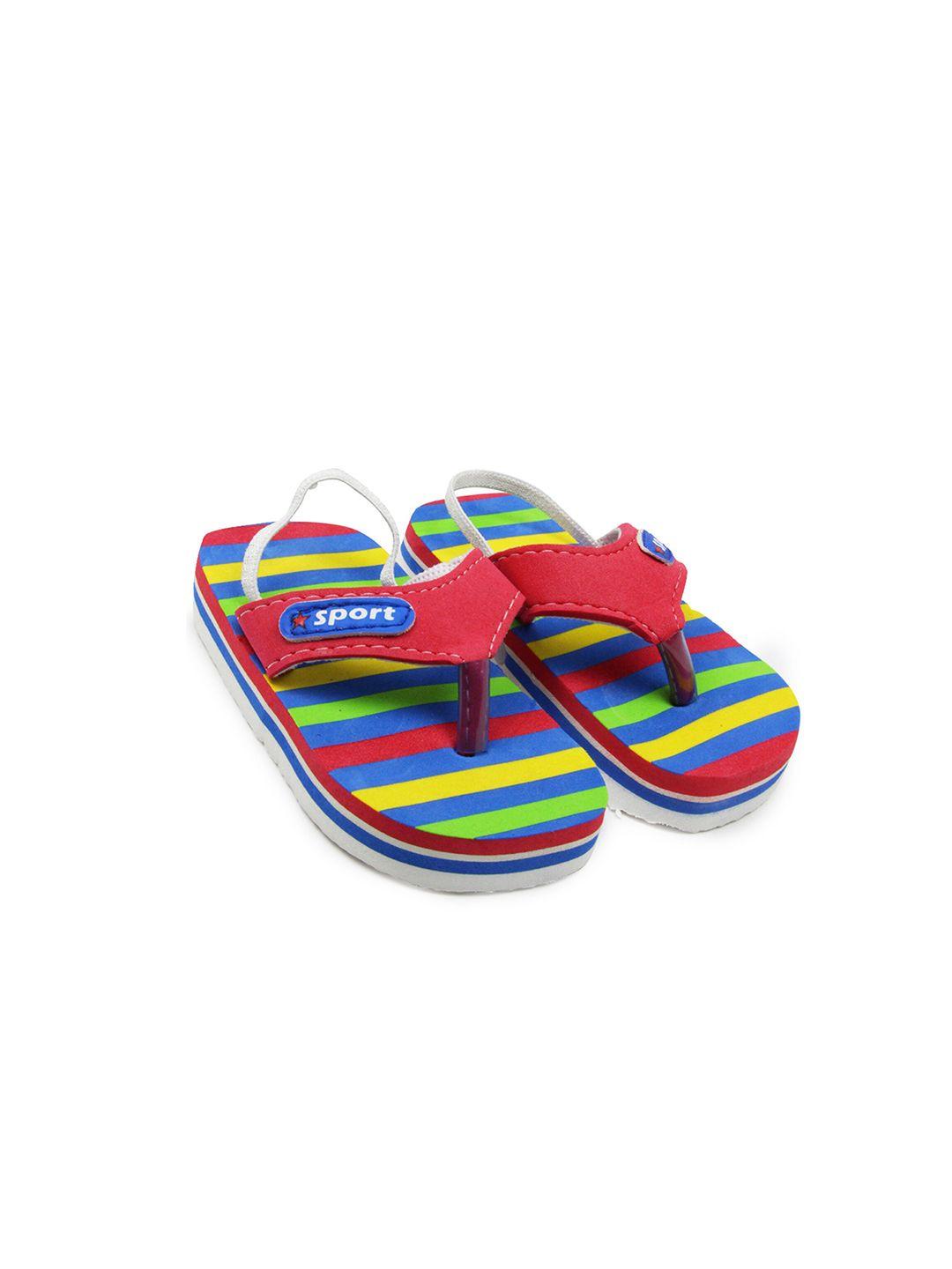 baesd infants striped musical anti skid thong flip flop