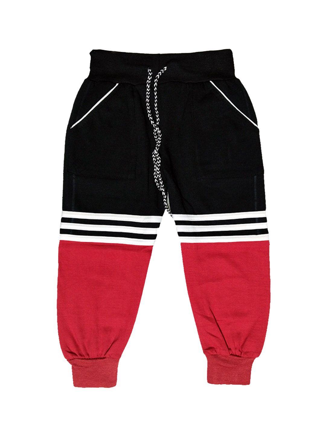 baesd kids coloblocked pure cotton joggers