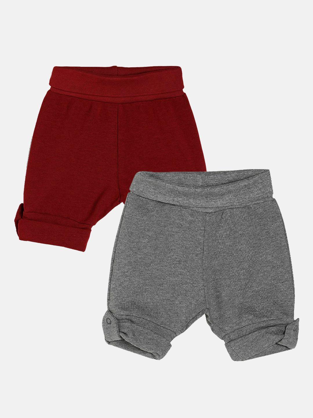 baesd kids pack of 2 mid-rise shorts