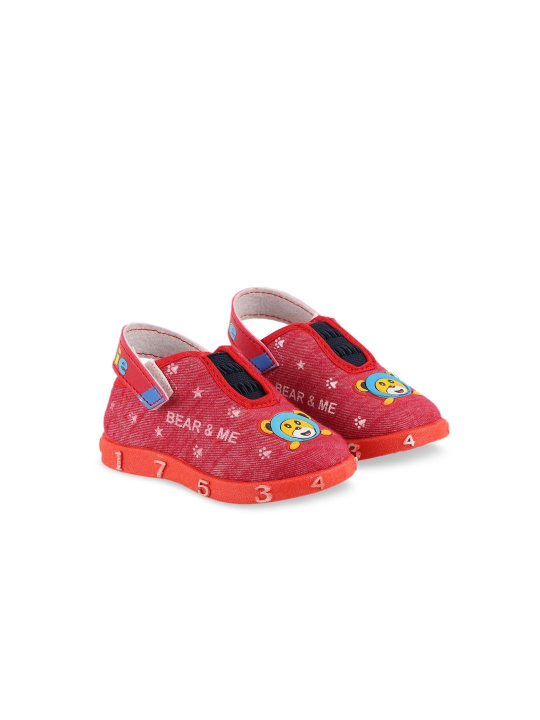 baesd kids printed round toe slip-on sneakers