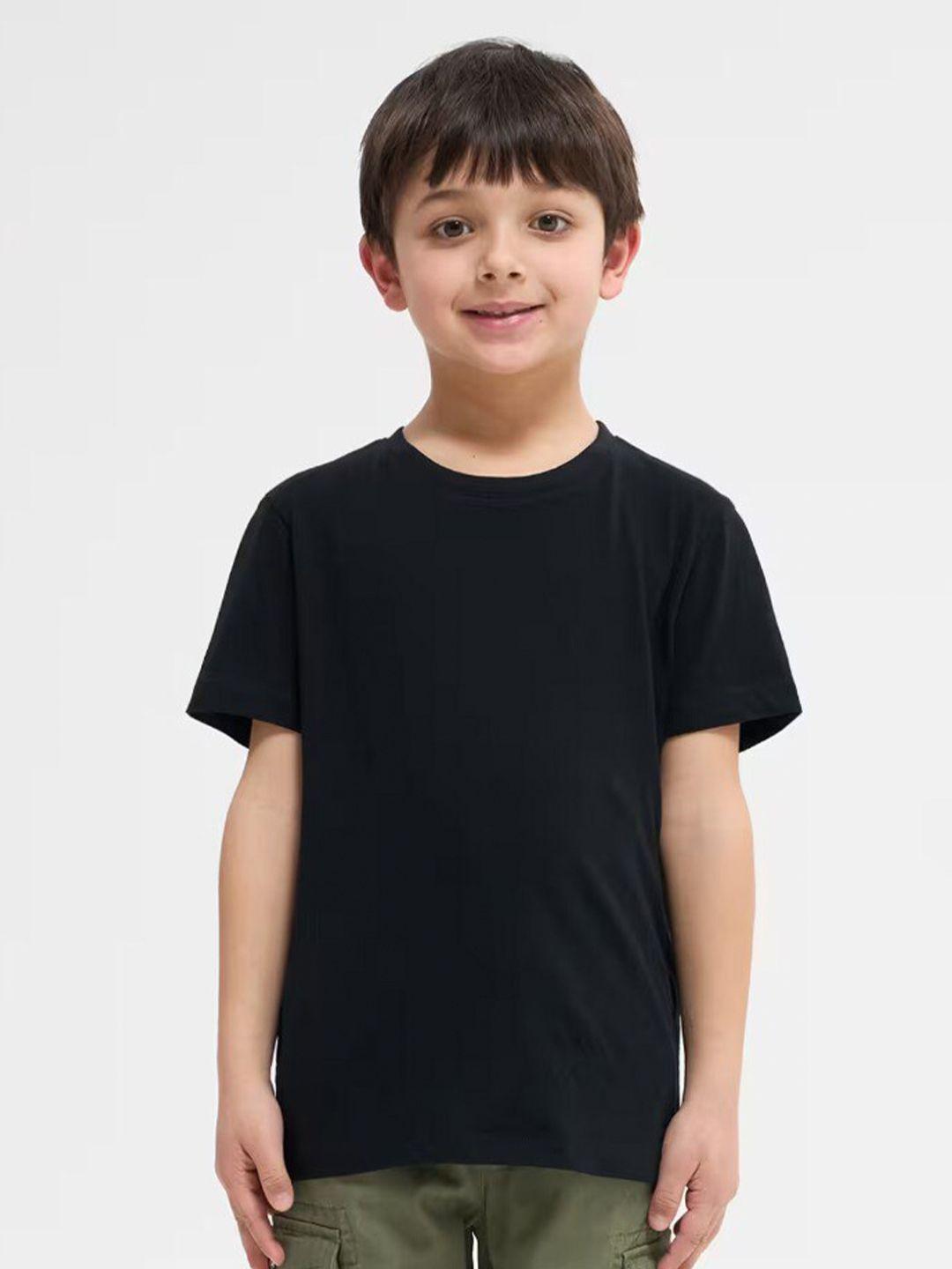 baesd kids round neck bio finish pure cotton t-shirt