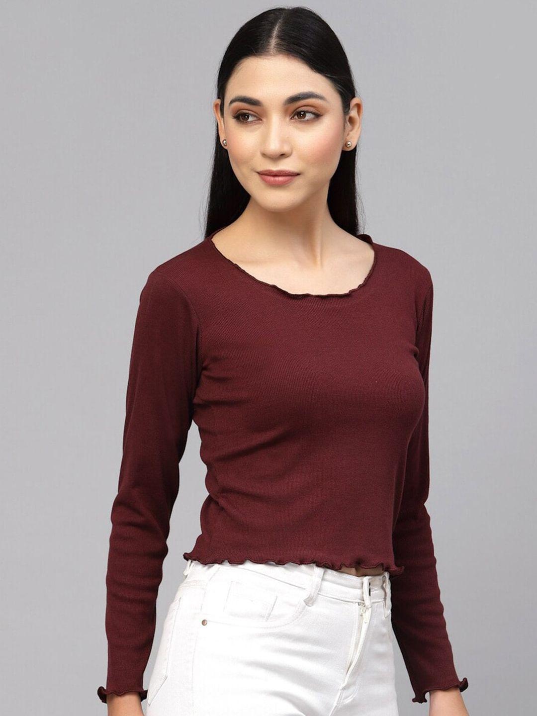 baesd long sleeves pure cotton regular top