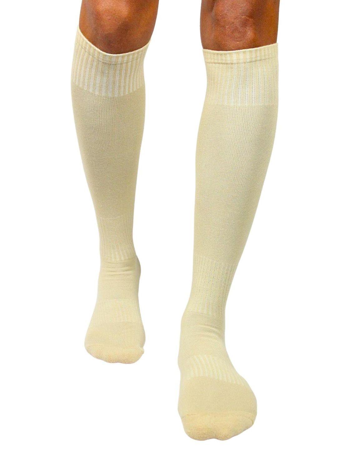 baesd men knee-length football socks