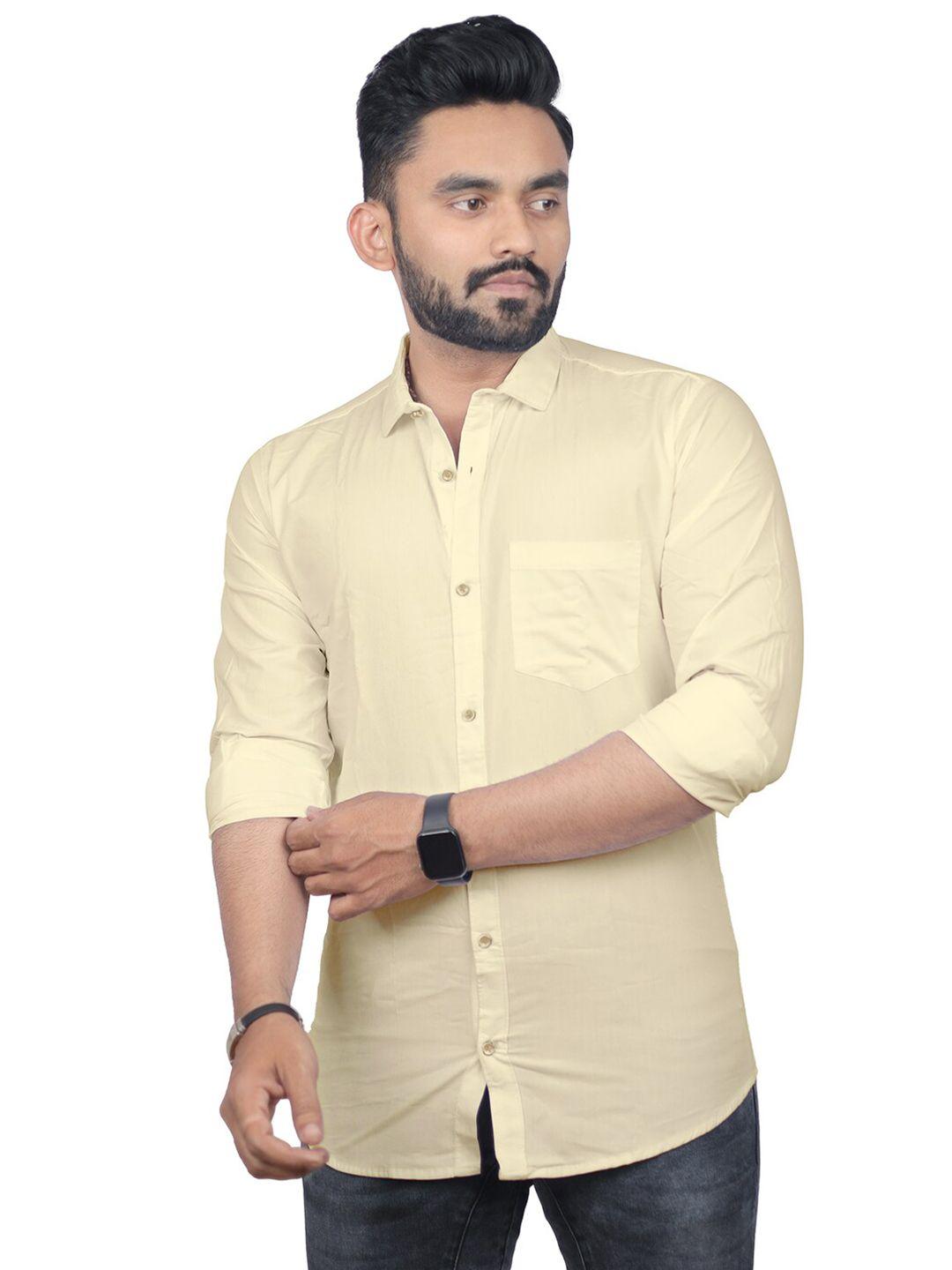 baesd men relaxed opaque casual shirt