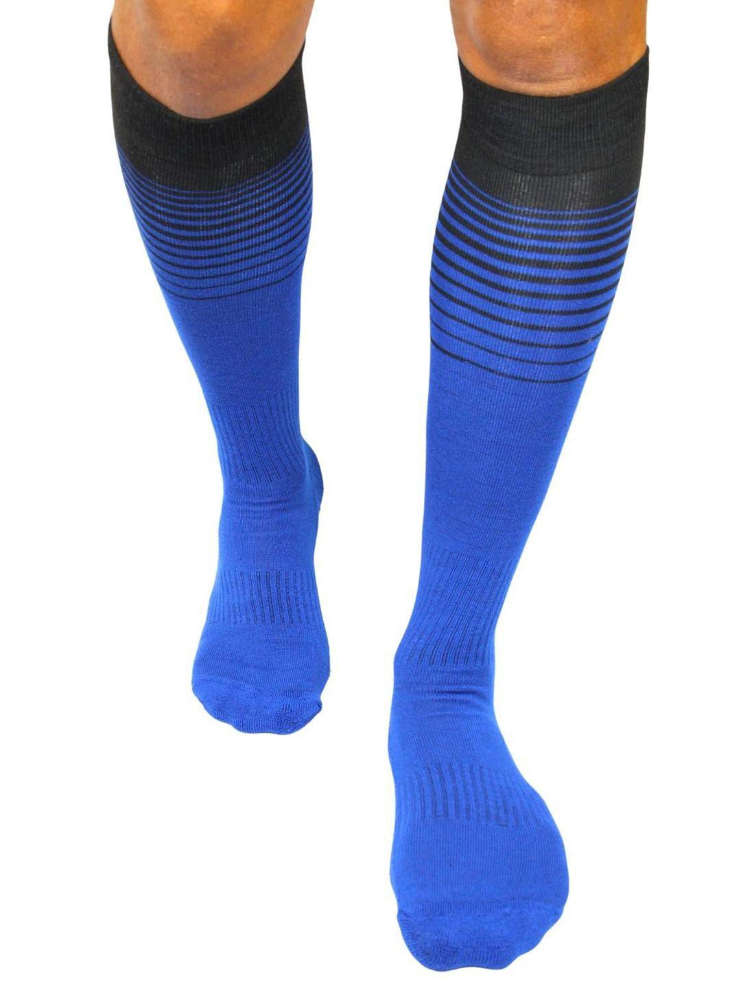 baesd men striped knee length socks