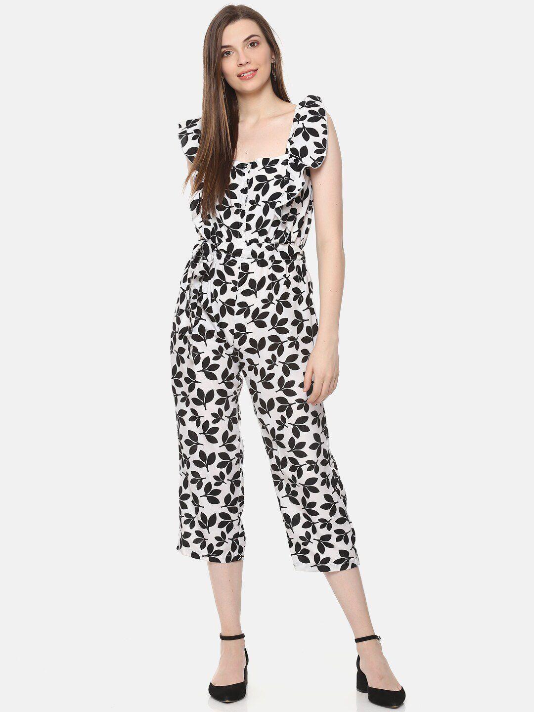 baesd multicoloured printed basic jumpsuit