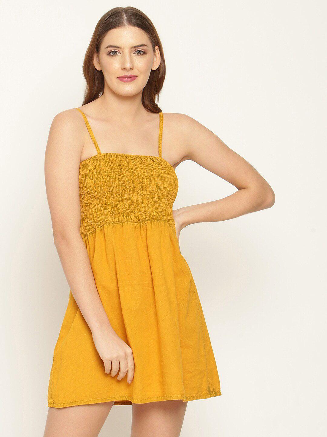 baesd mustard yellow dress