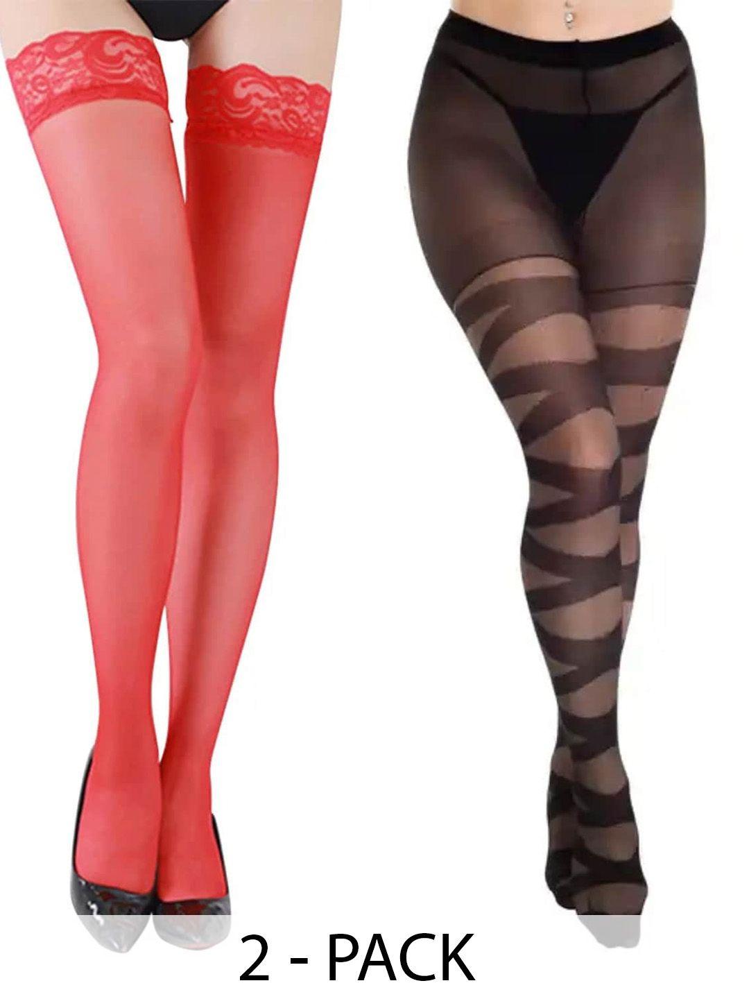 baesd pack of 2 sheer pantyhose  stockings