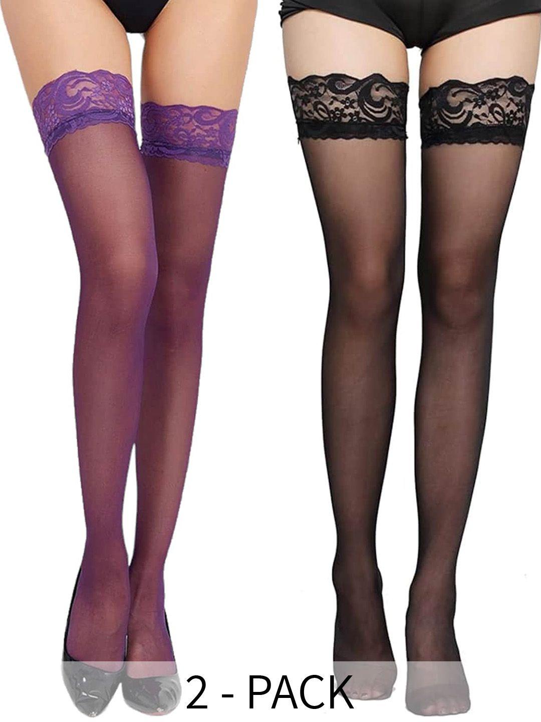 baesd pack of 2 sheer stockings