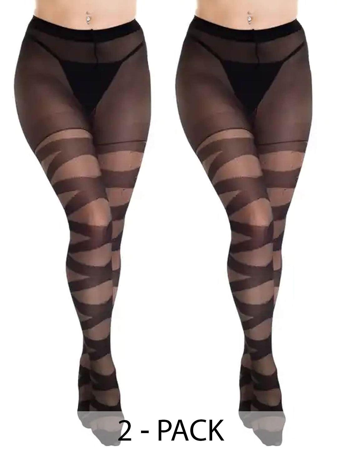 baesd pack of 2 sheer stockings