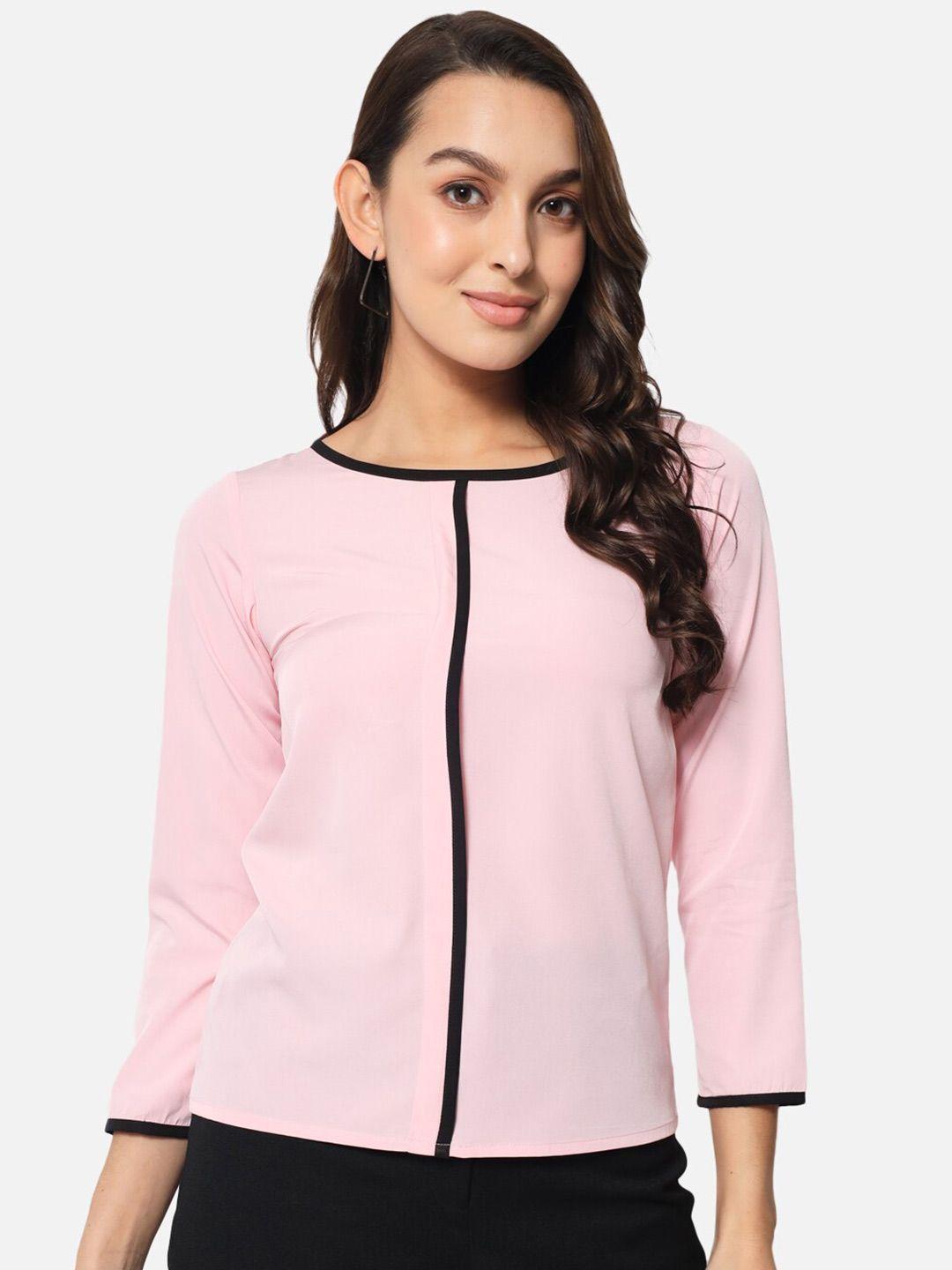 baesd pink crepe top