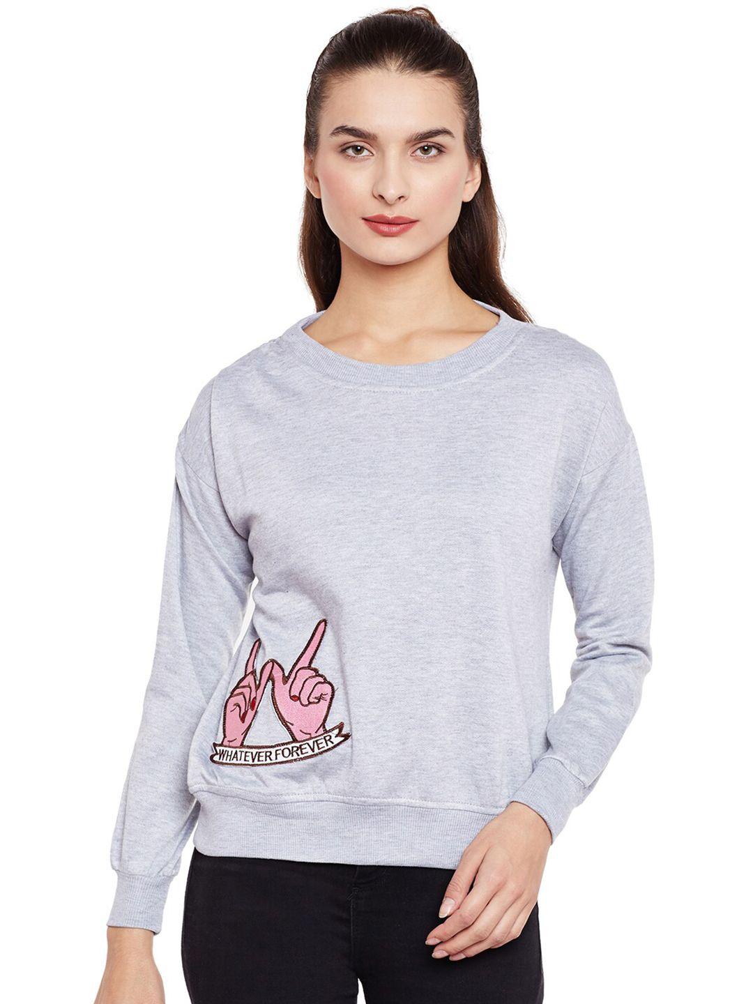 baesd round neck fleece sweatshirt