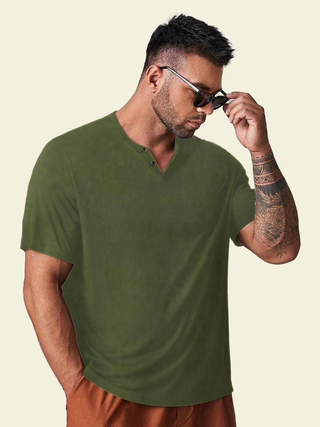 baesd short sleeves v-neck t-shirt