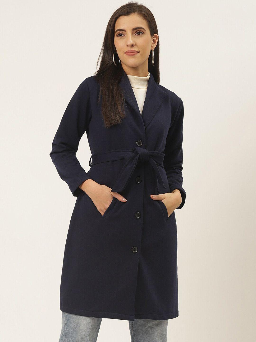 baesd single-breasted overcoat