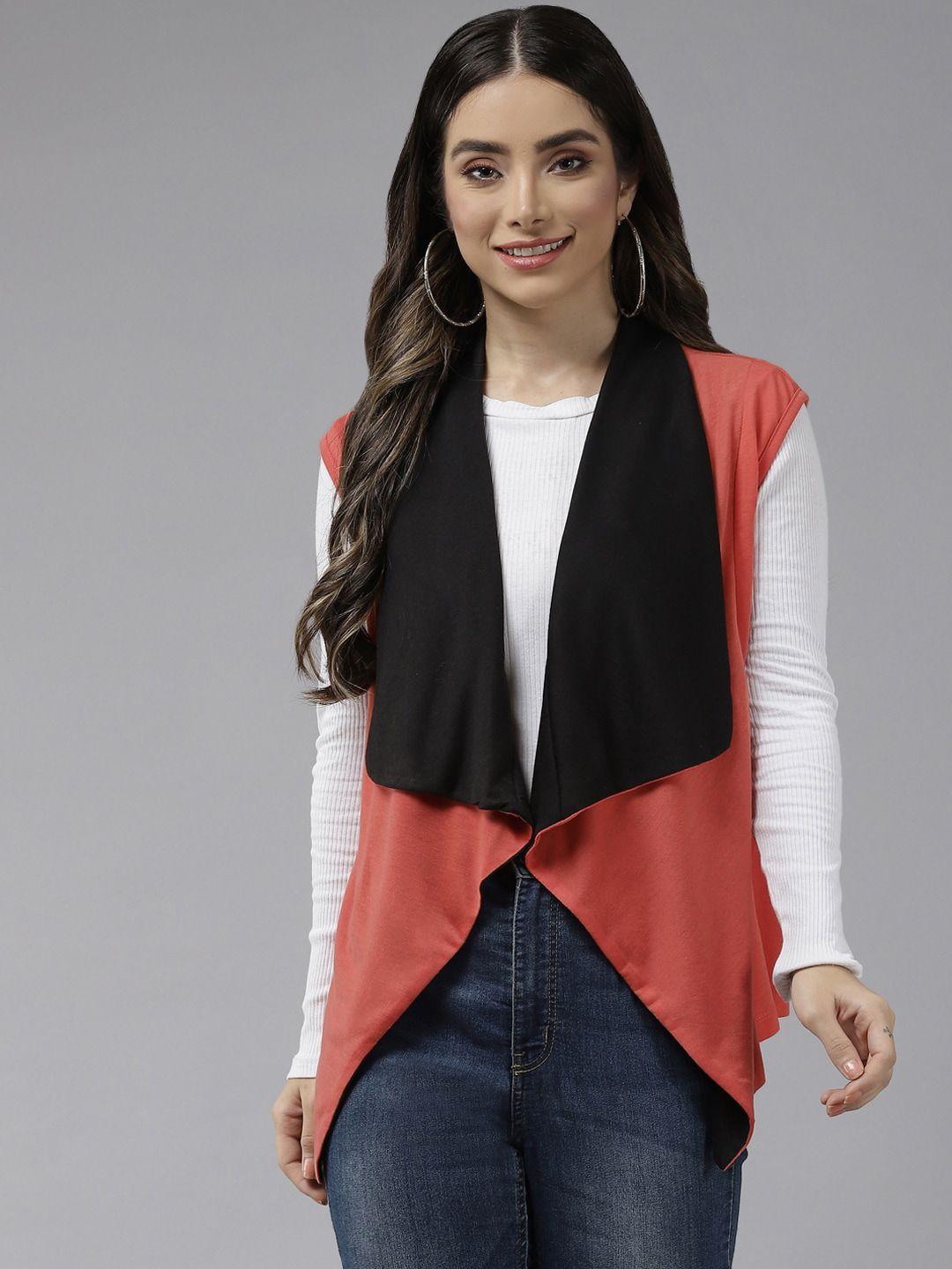 baesd sleeveless open front shrug