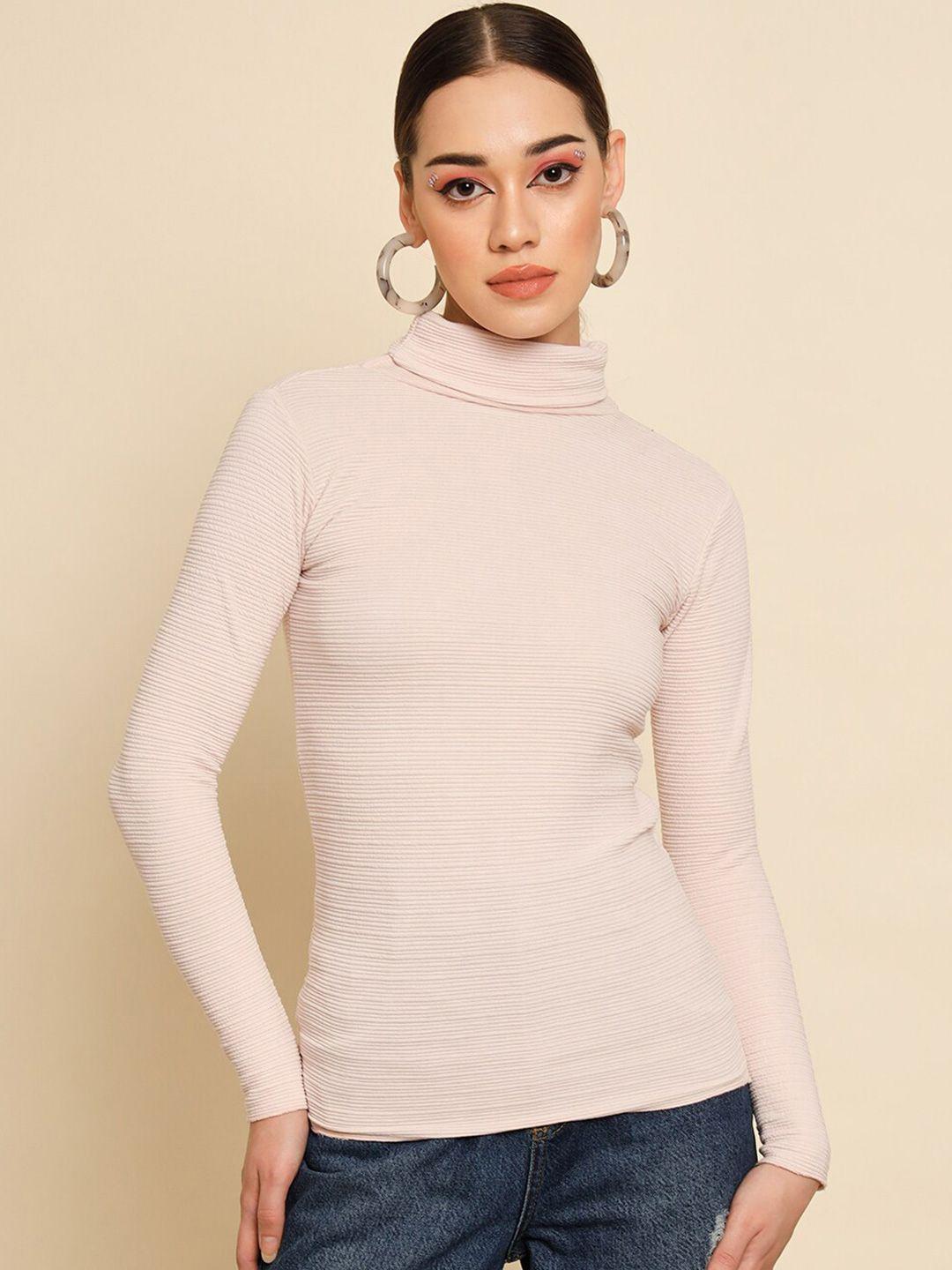 baesd turtle neck ribbed pullover