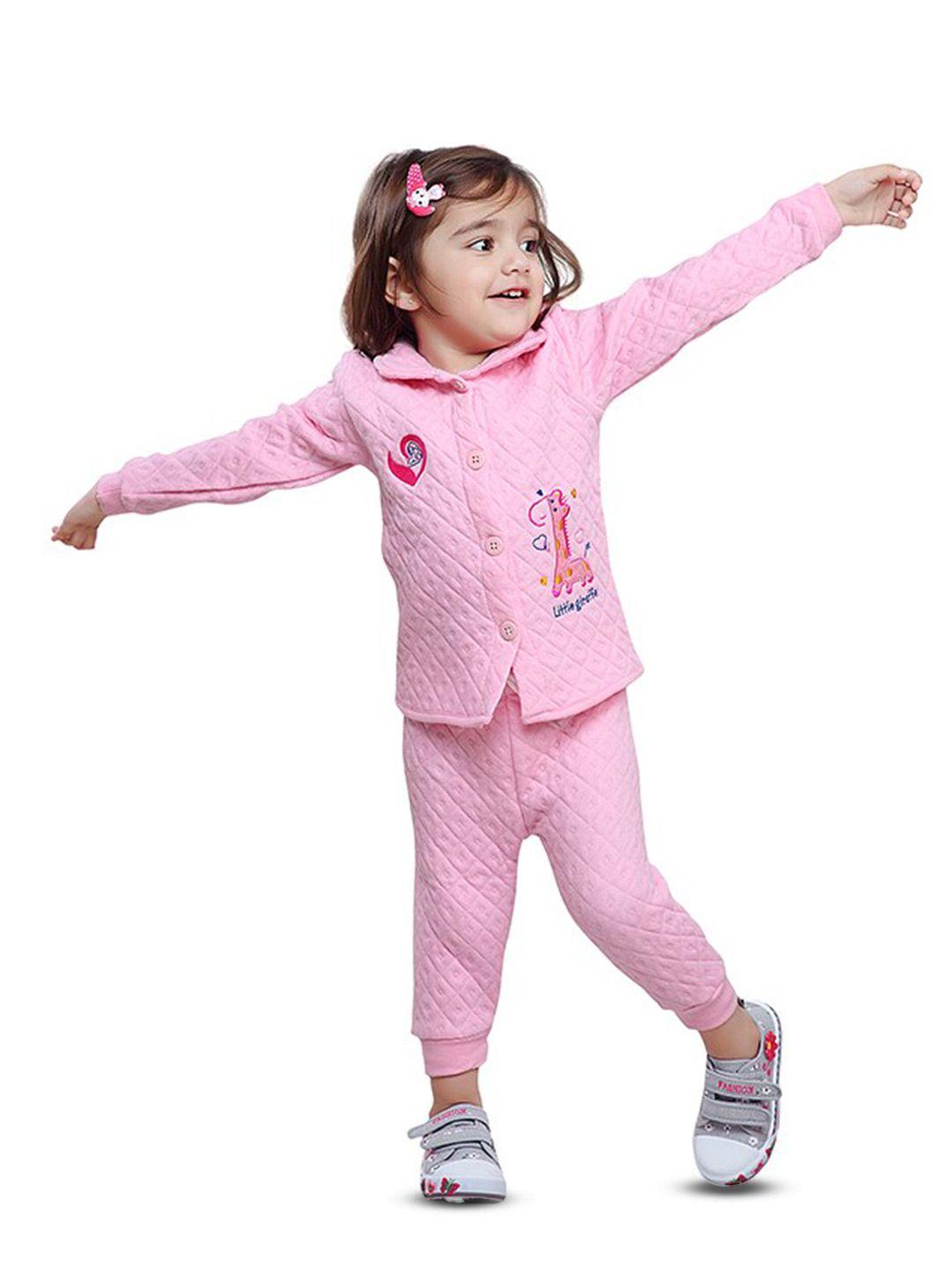 baesd unisex kids pink top