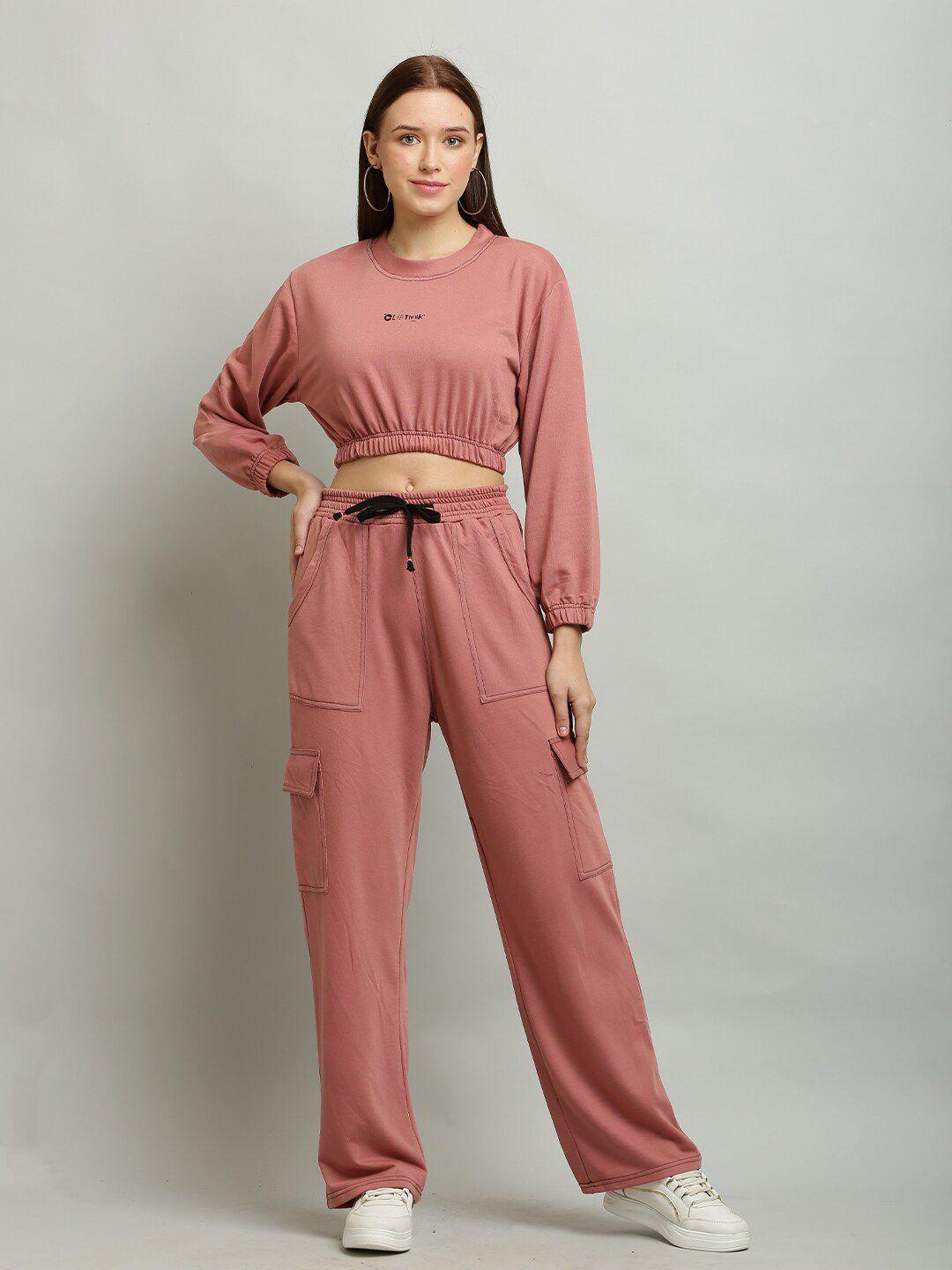 baesd women printed top with trousers