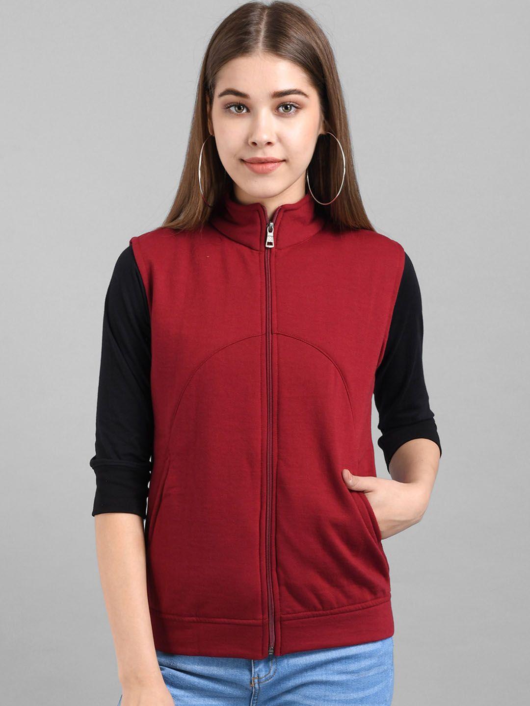 baesd women sleeveless fleece bomber jacket