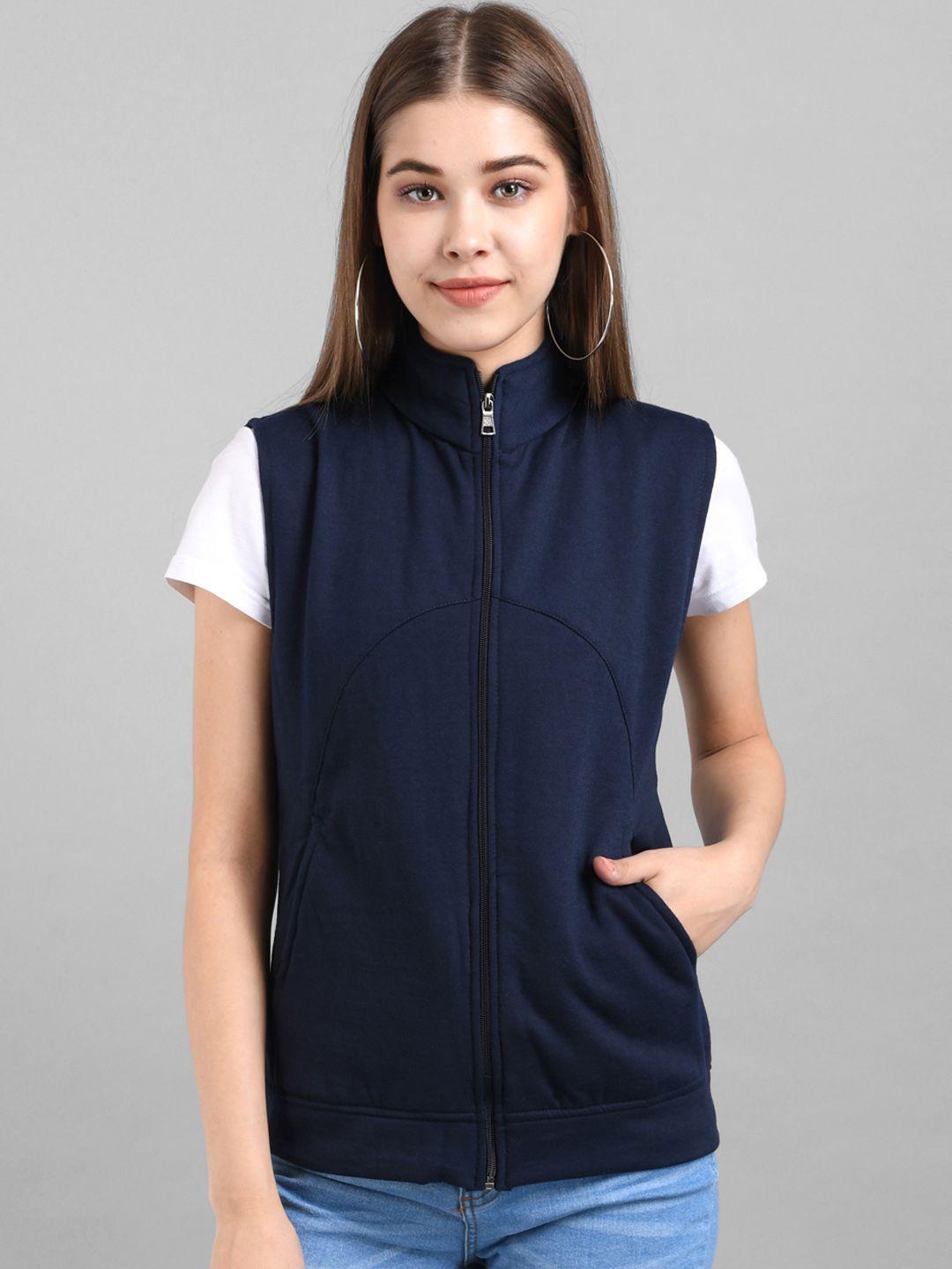 baesd women sleeveless fleece bomber jacket