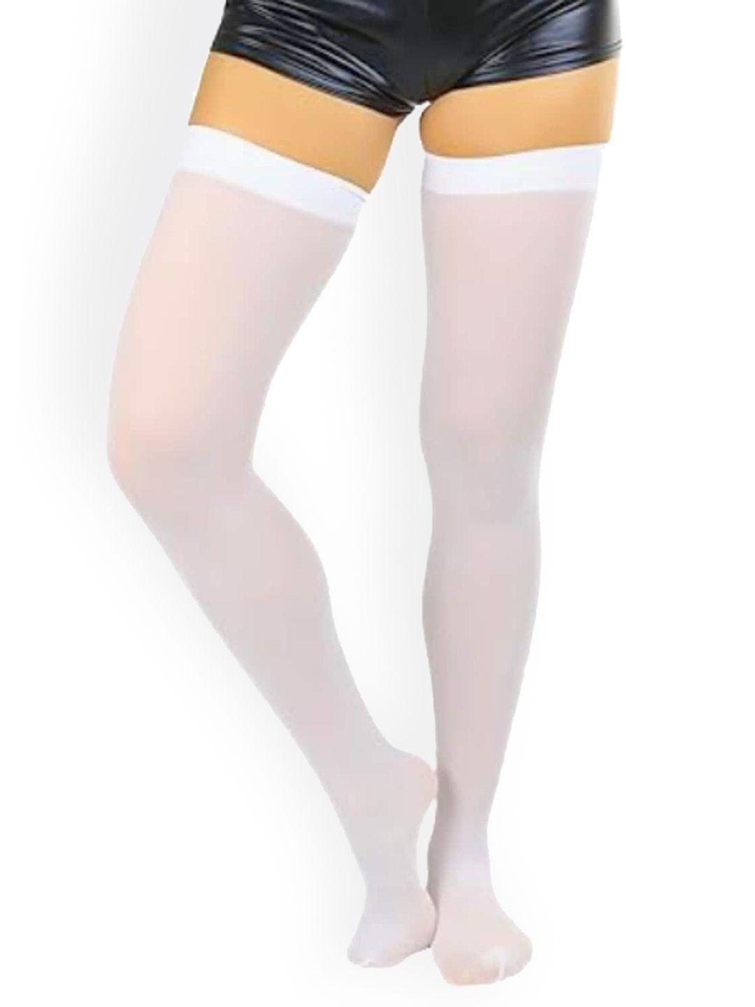 baesd women thigh-high sheered stockings