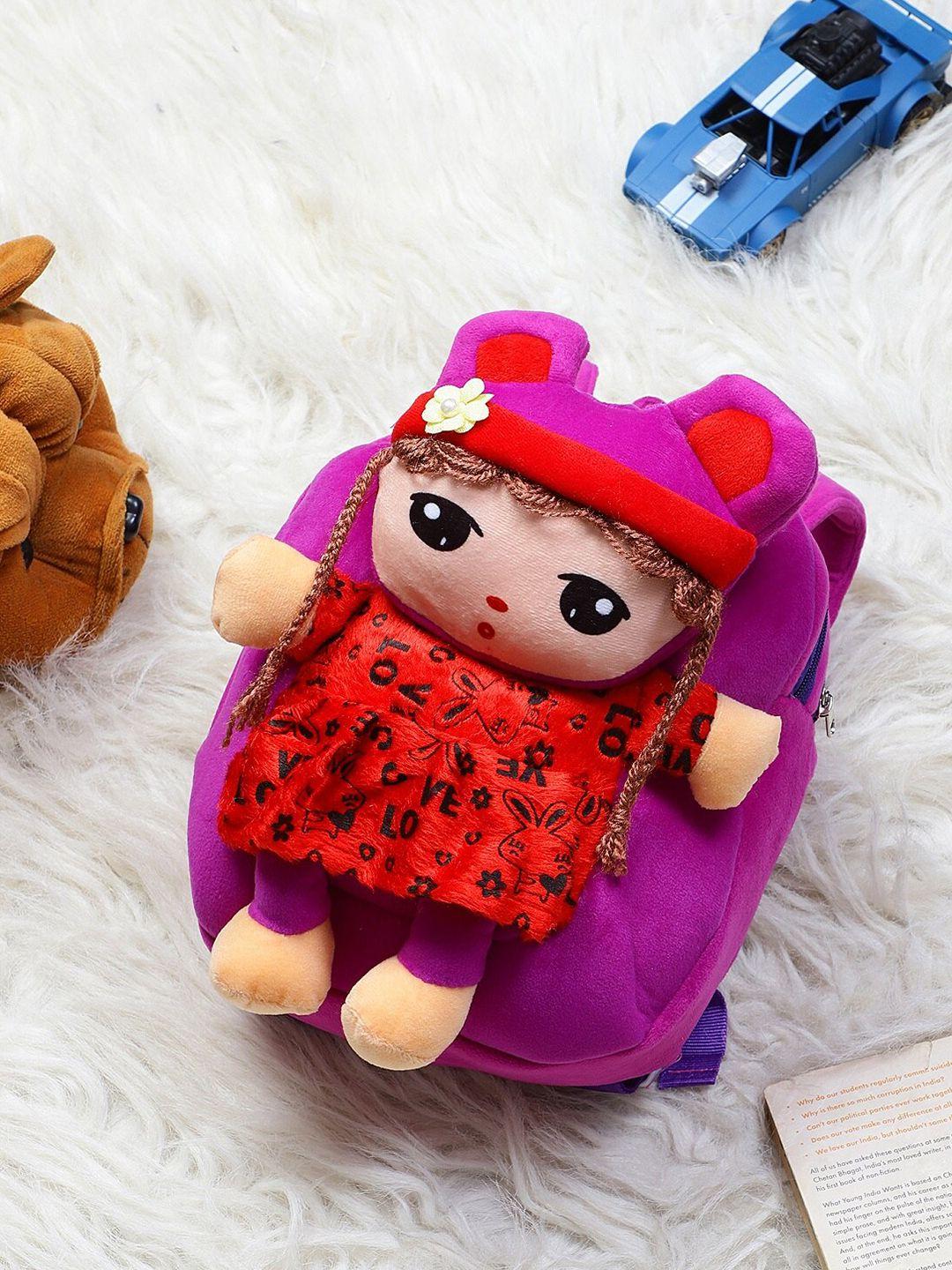 bag pepper kids fur mini doll backpack