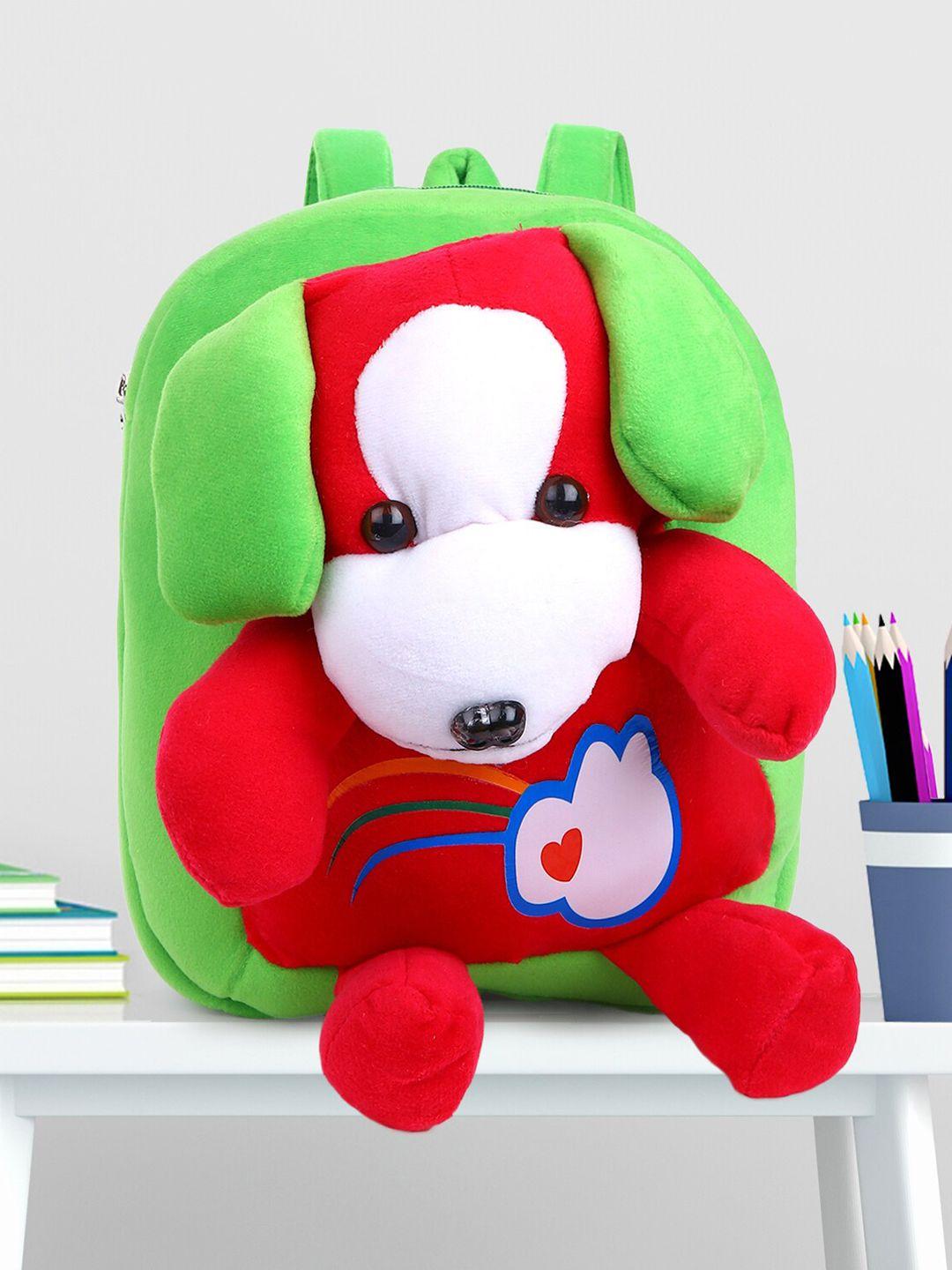 bag pepper unisex kids green & red backpack