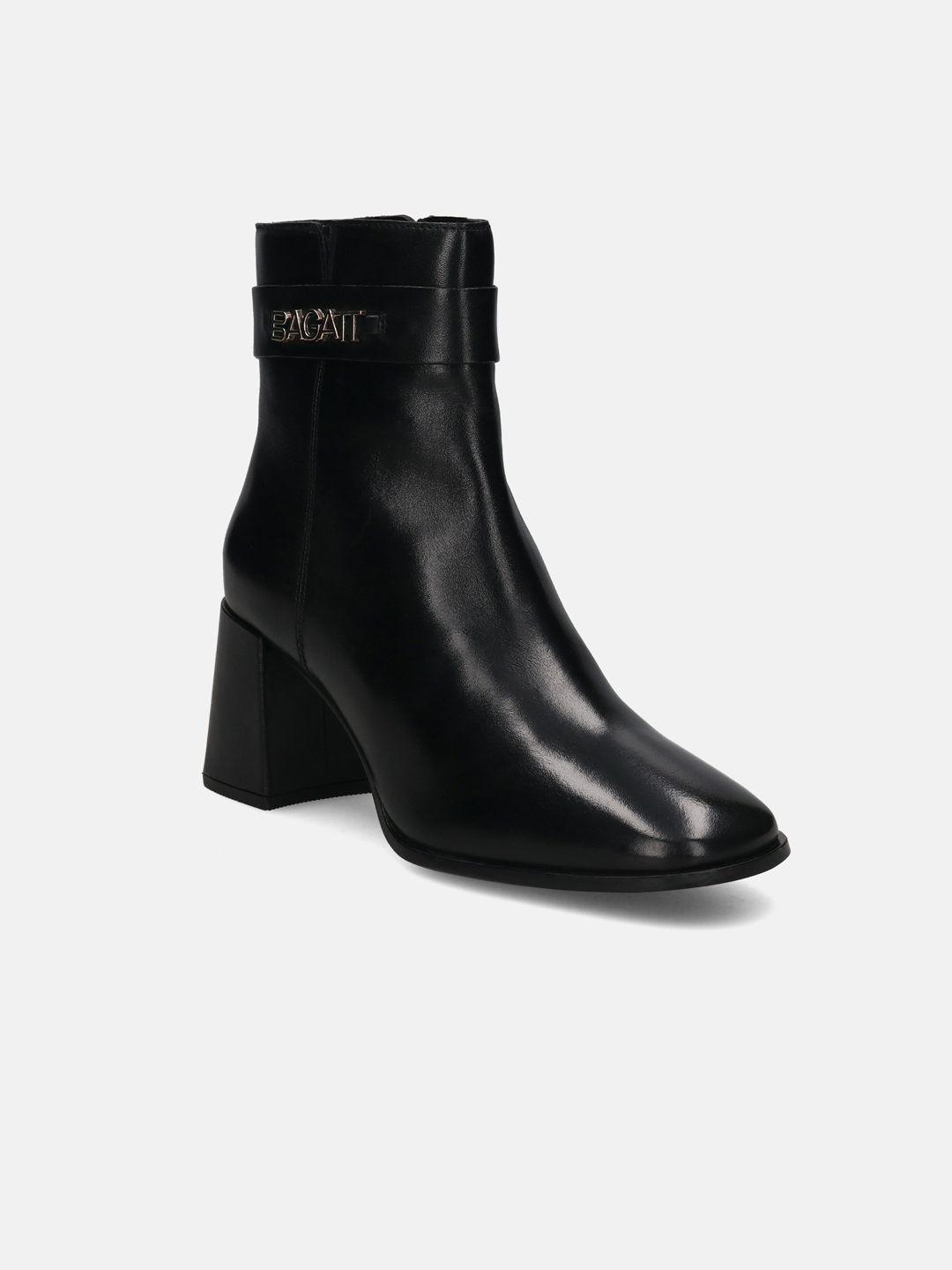 bagatt crema women block-heeled leather regular boots