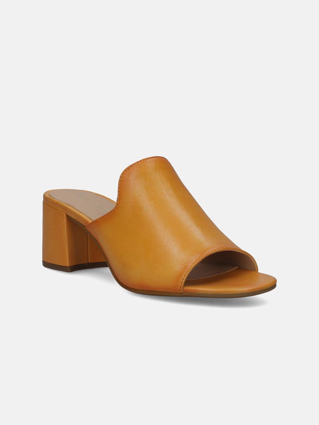 bagatt leather block heels