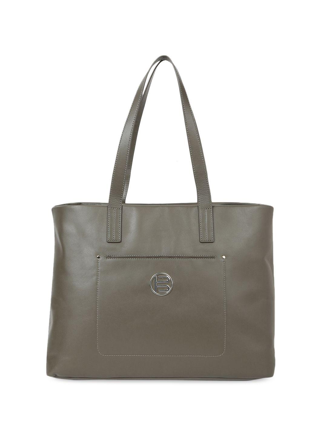 bagatt leather shopper shoulder bag