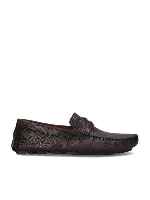 bagatt men's hexa brown casual loafers