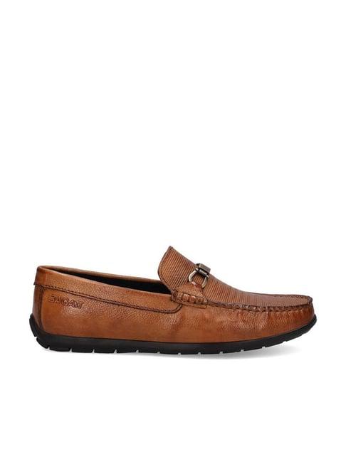 bagatt men's xline cognac loafers