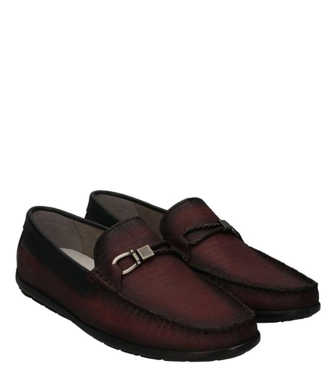 bagatt men's xline drivers bordo loafers