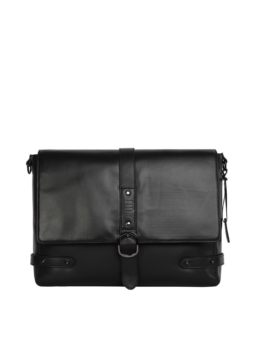 bagatt men leather novara messenger bag