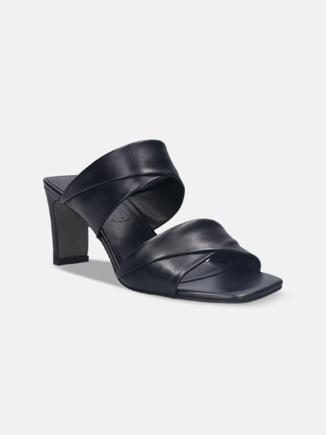 bagatt textured leather slim heels