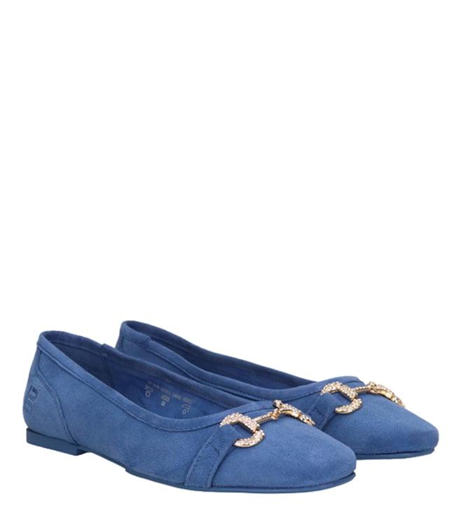 bagatt women's amalia blue ballerinas