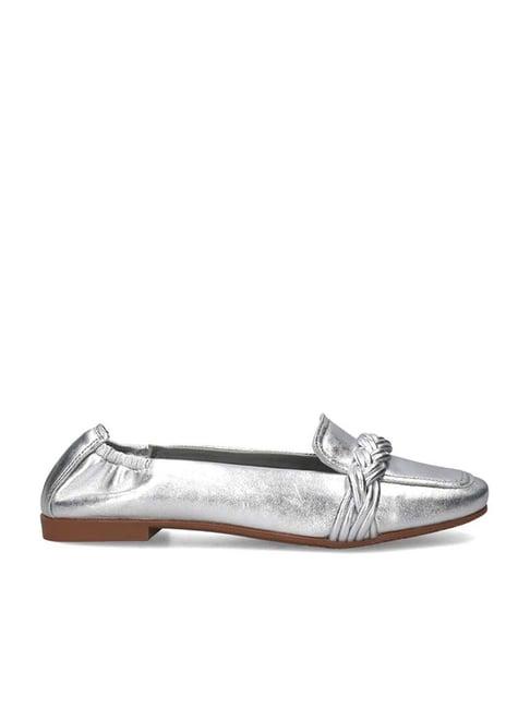 bagatt women's anela silver casual loafers