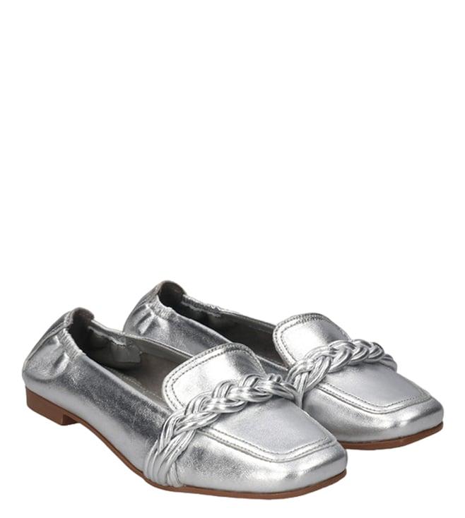 bagatt women's anela silver loafers