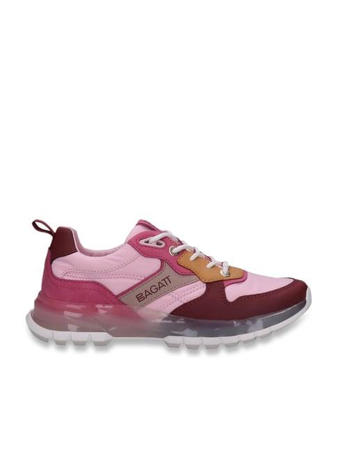 bagatt women's athena pink sneakers