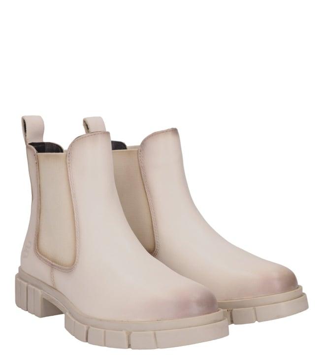 bagatt women's fiona offwhite chelsea boots