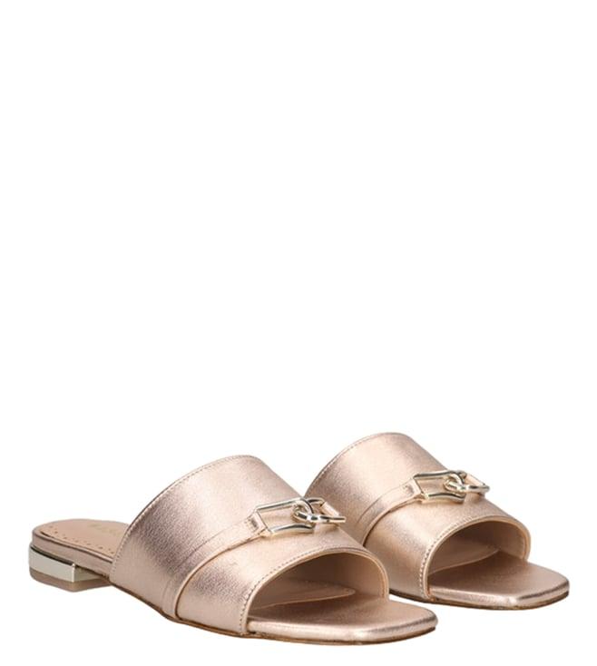 bagatt women's glaze rose slide sandals