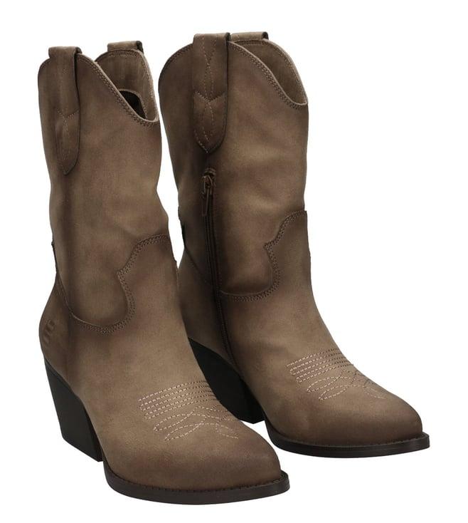 bagatt women's messina cow boy taupe boots