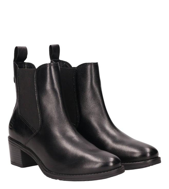 bagatt women's ruby black chelsea boots