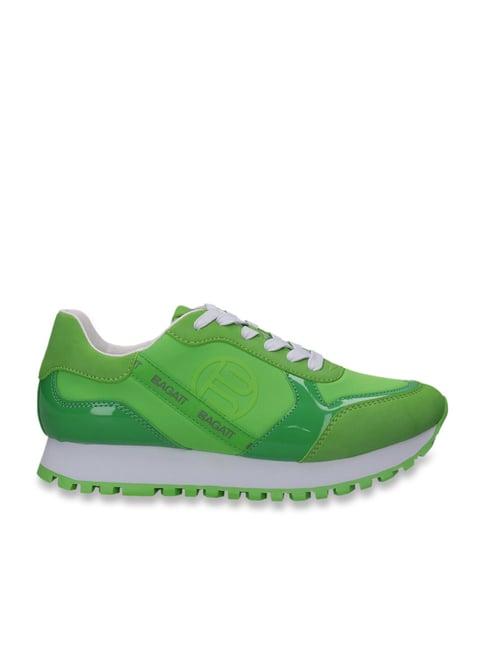 bagatt women's siena green sneakers