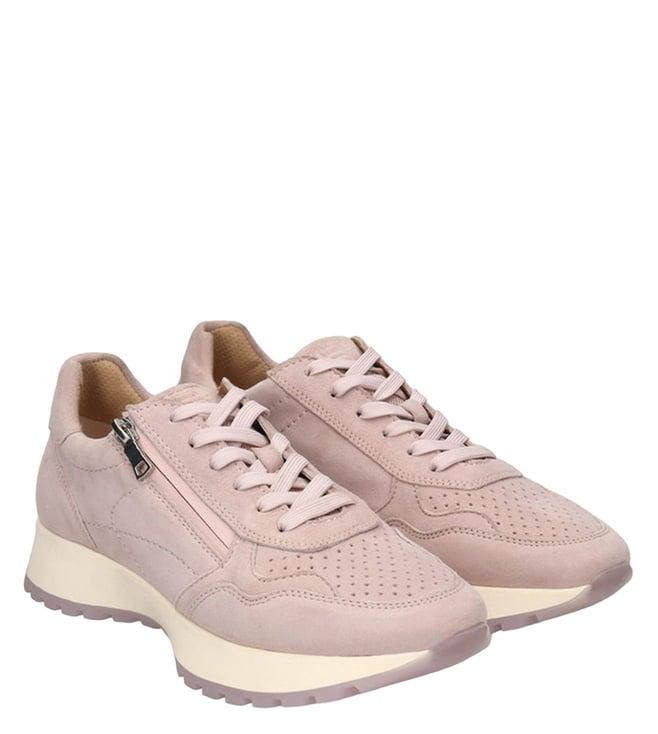 bagatt women's sophie revo rose perforated mid top sneakers