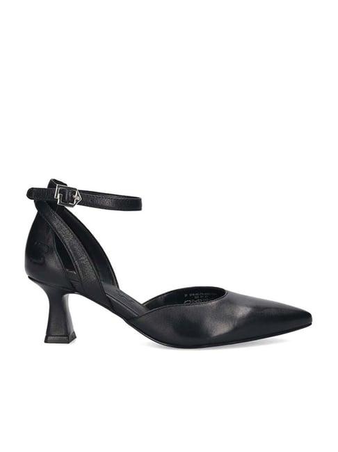 bagatt women's varese black ankle strap sandals