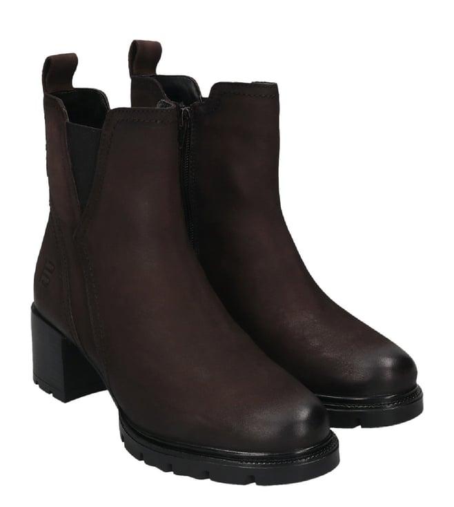 bagatt women's yamila dark brown chelsea boots
